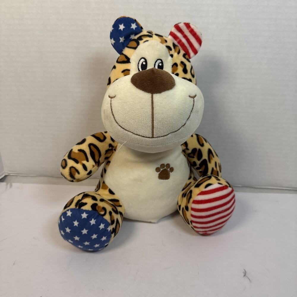 Rare World Plush American Tiger Paw Print On Chest {12' Tall 10" Wide}